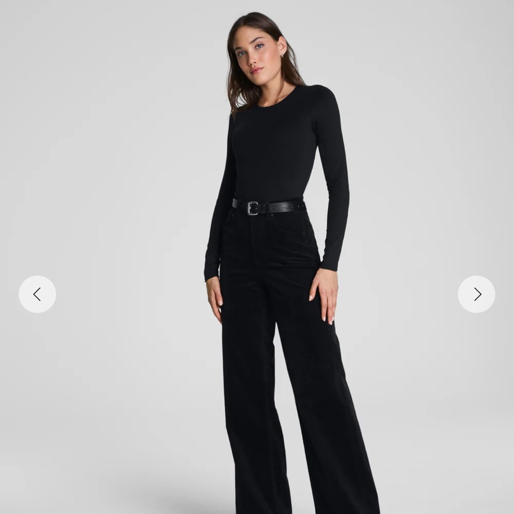 SPANX Corduroy Wide Leg Jeans